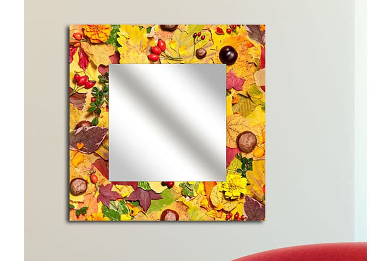 Dekorativt Spejl, Flerfarvet