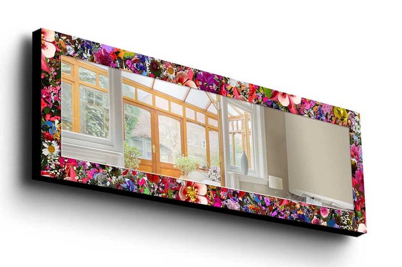 Dekorativt Spejl - Flerfarvet - Boligtilbehør - Spejle - Vægspejl