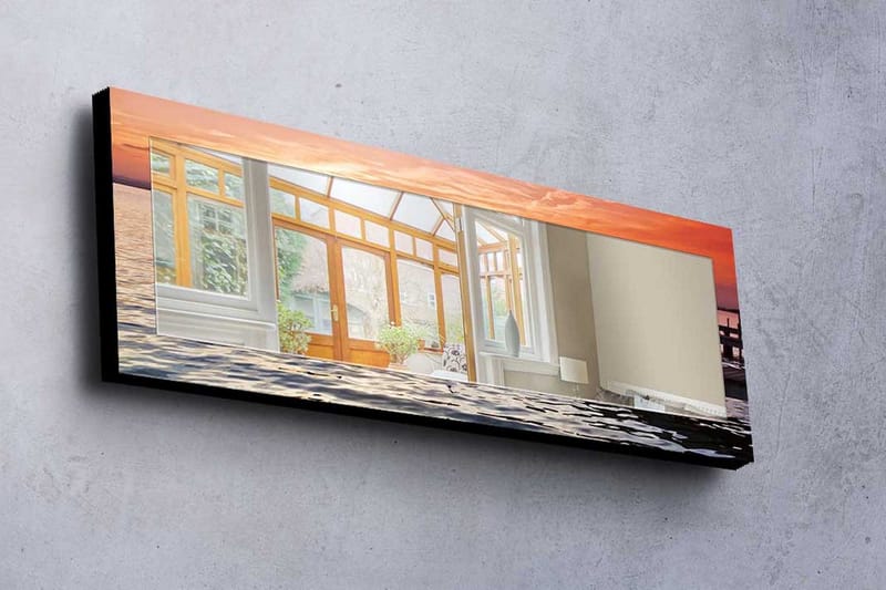 Dekorativt Spejl, Flerfarvet