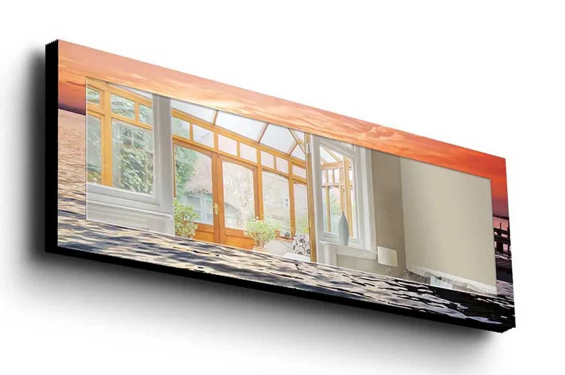 Dekorativt Spejl - Flerfarvet - Boligtilbehør - Spejle - Vægspejl