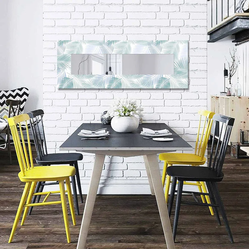 Dekorspejl 40x120 cm, Flerfarvet