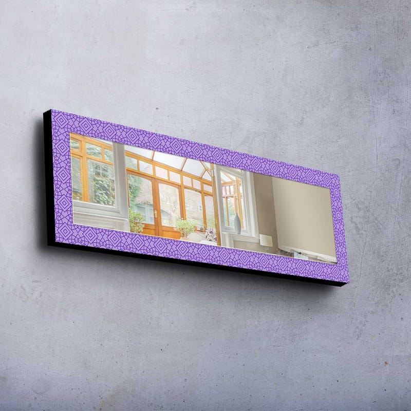 Dekorspejl 40x120 cm - Flerfarvet - Boligtilbehør - Spejle - Vægspejl
