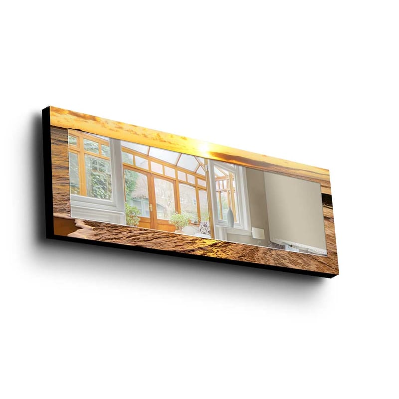 Dekorspejl 40x120 cm - Flerfarvet - Boligtilbehør - Spejle - Vægspejl