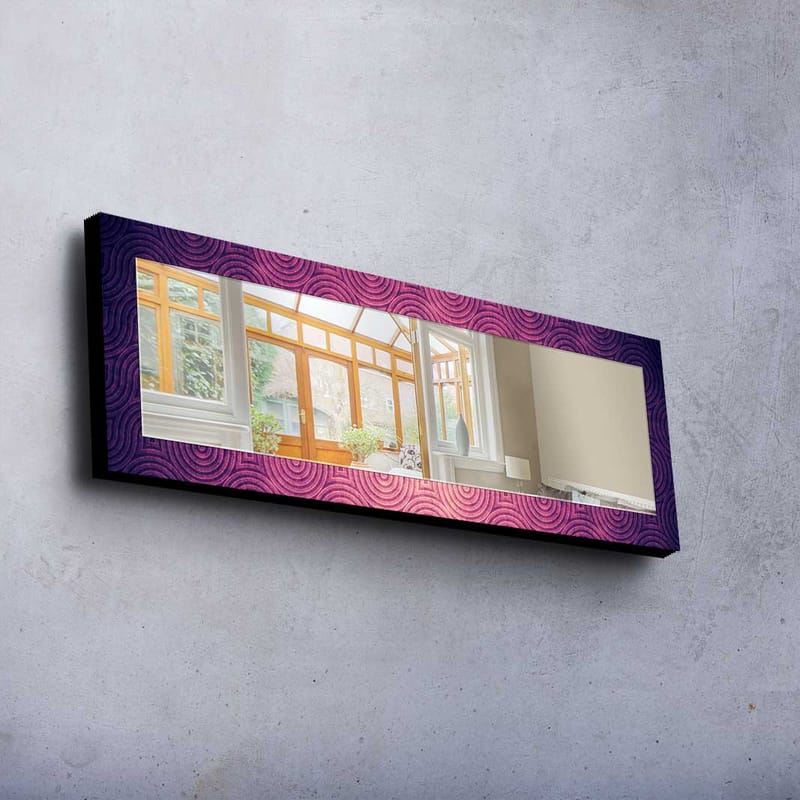 Dekorspejl 40x120 cm - Flerfarvet - Boligtilbehør - Spejle - Vægspejl