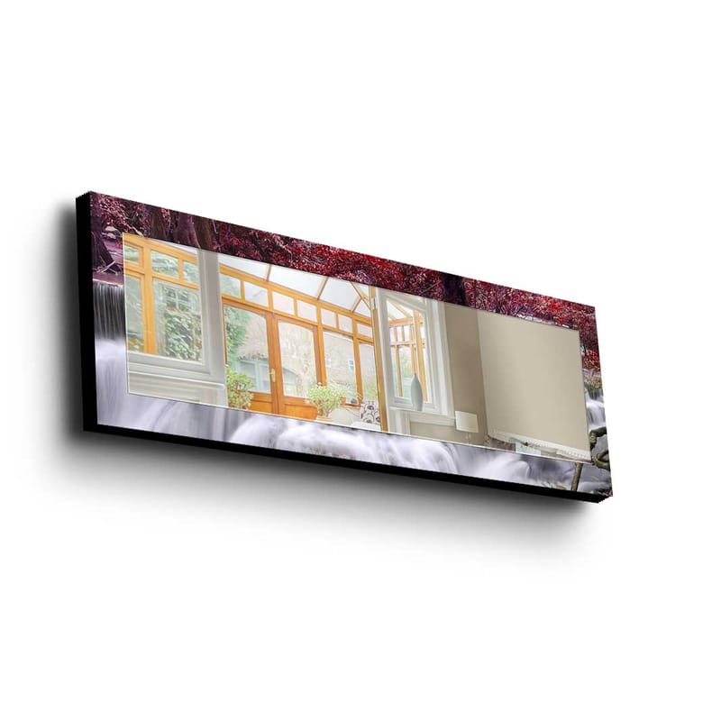 Dekorspejl 40x120 cm - Flerfarvet - Boligtilbehør - Spejle - Vægspejl