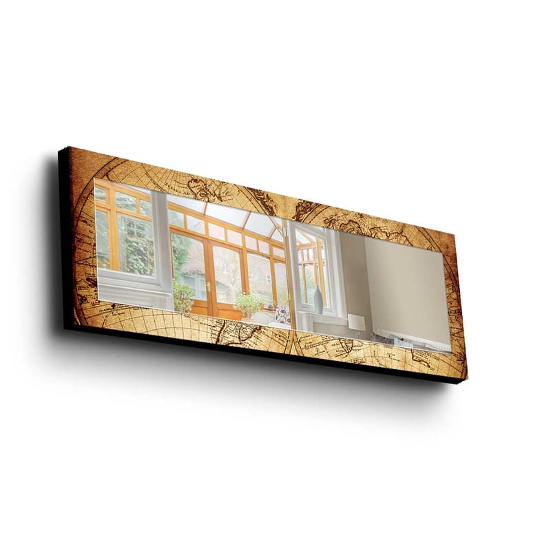 Dekorspejl 40x120 cm - Flerfarvet - Boligtilbehør - Spejle - Vægspejl