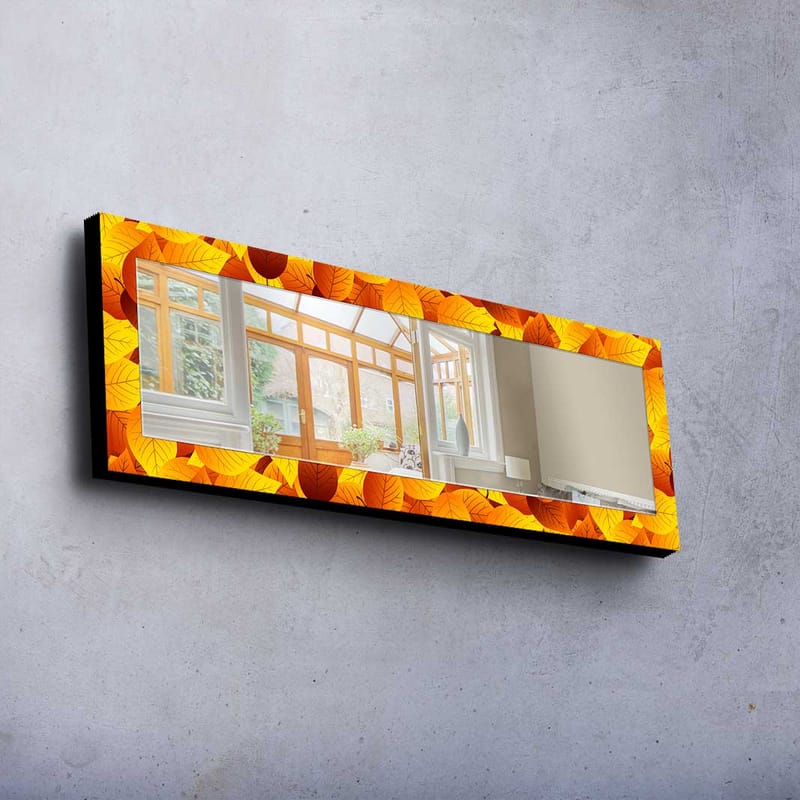 Dekorspejl 40x120 cm - Flerfarvet - Boligtilbehør - Spejle - Vægspejl