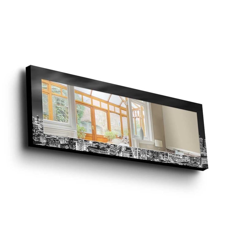 Dekorspejl 40x120 cm, Flerfarvet