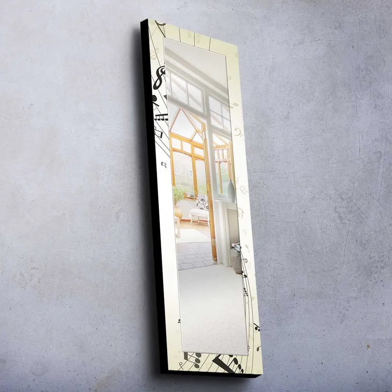 Dekorspejl 40x120 cm, Flerfarvet