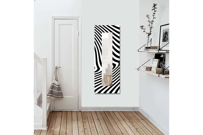 Dekorspejl 40x120 cm, Flerfarvet