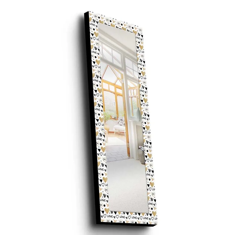 Dekorspejl 40x120 cm, Flerfarvet