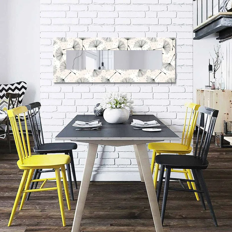 Dekorspejl 40x120 cm, Flerfarvet