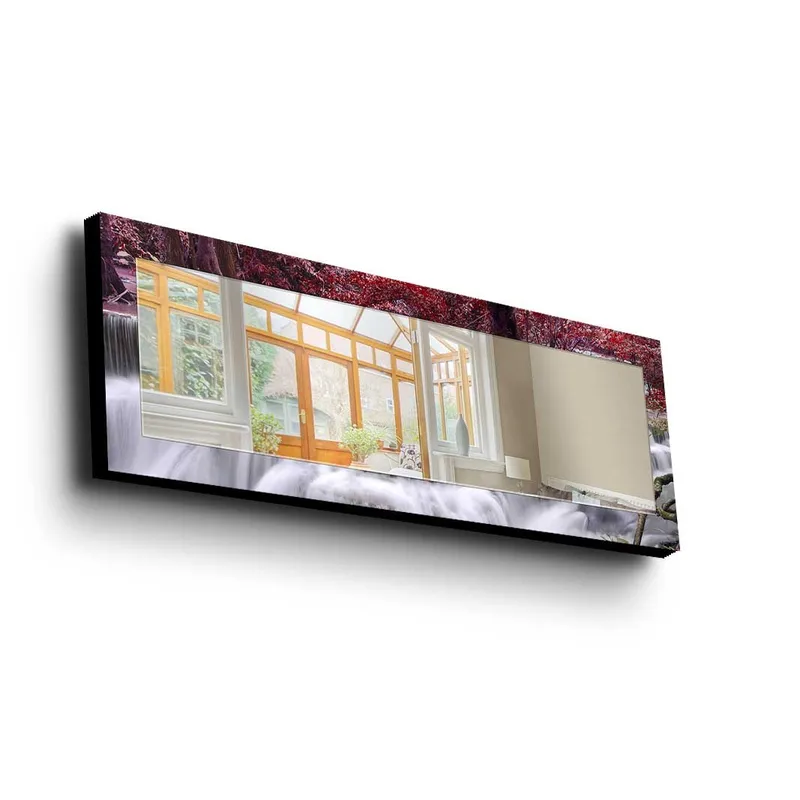 Dekorspejl 40x120 cm, Flerfarvet