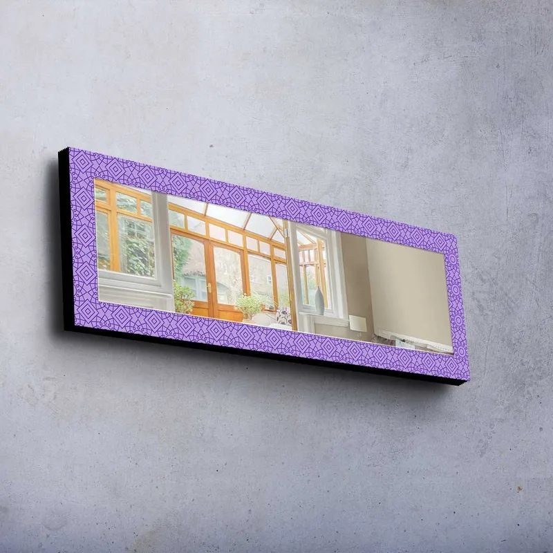 Dekorspejl 40x120 cm - Flerfarvet - Boligtilbehør - Spejle - Vægspejl