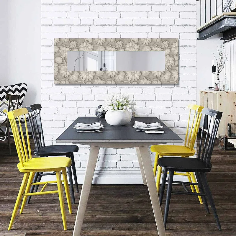 Dekorspejl 40x120 cm, Flerfarvet