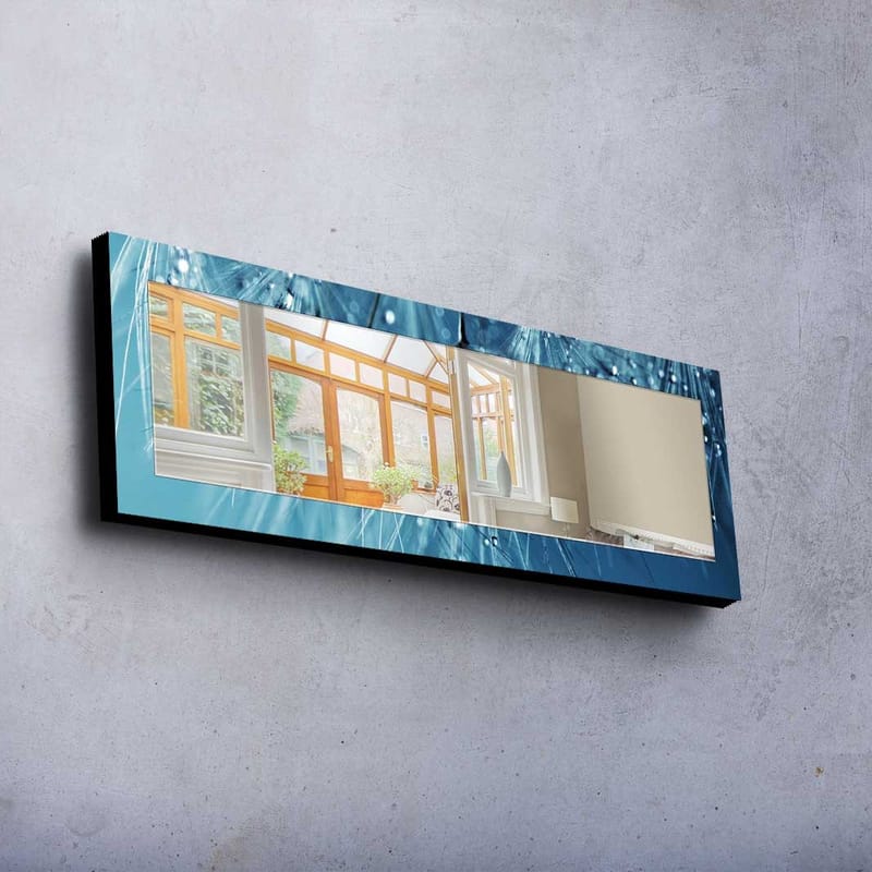 Dekorspejl 40x120 cm - Flerfarvet - Boligtilbehør - Spejle - Vægspejl