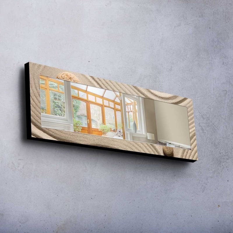 Dekorspejl 40x120 cm - Flerfarvet - Boligtilbehør - Spejle - Vægspejl