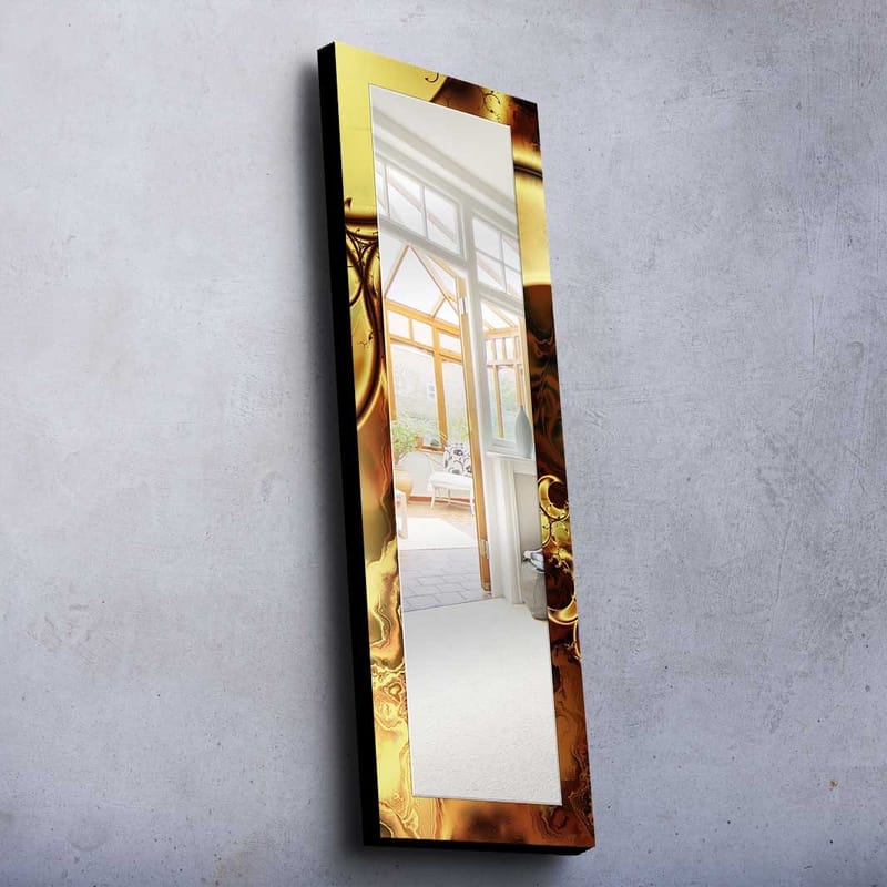 Dekorspejl 40x120 cm, Flerfarvet