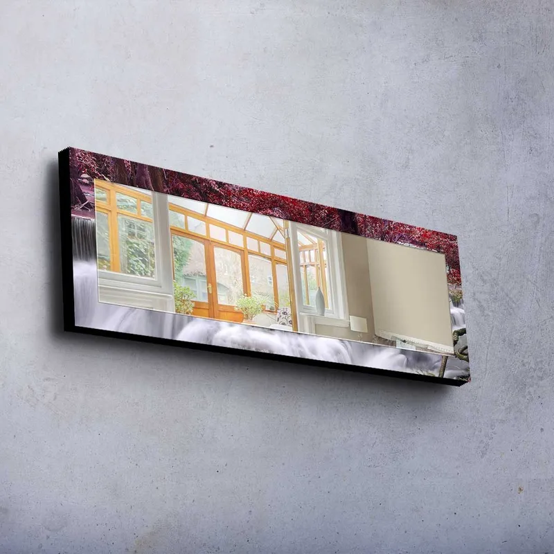 Dekorspejl 40x120 cm - Flerfarvet - Boligtilbehør - Spejle - Vægspejl