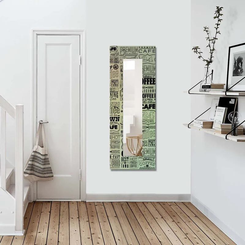 Dekorspejl 40x120 cm - Flerfarvet - Boligtilbehør - Spejle - Vægspejl