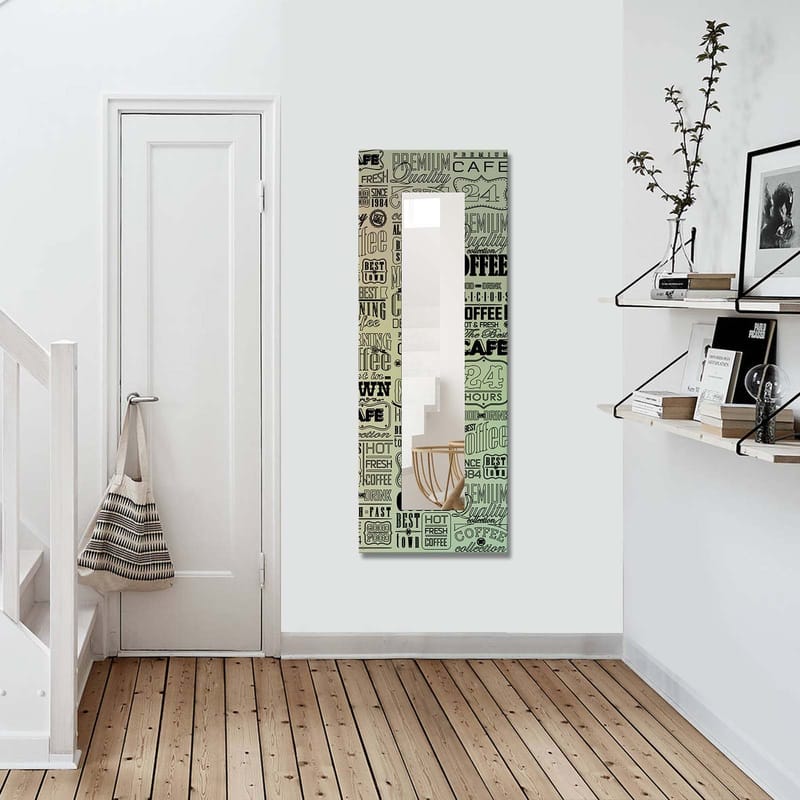 Dekorspejl 40x120 cm - Flerfarvet - Boligtilbehør - Spejle - Vægspejl