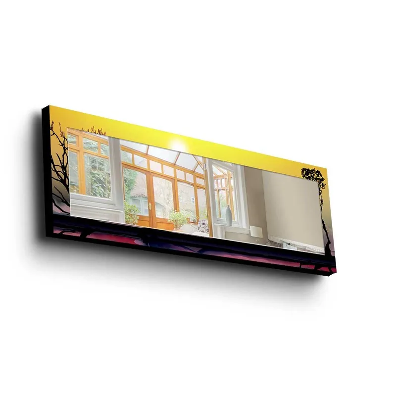 Dekorspejl 40x120 cm, Flerfarvet