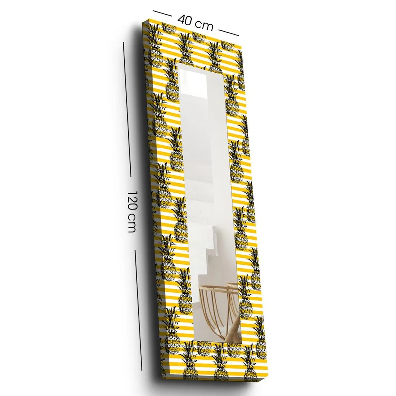 Dekorspejl 40x120 cm, Flerfarvet