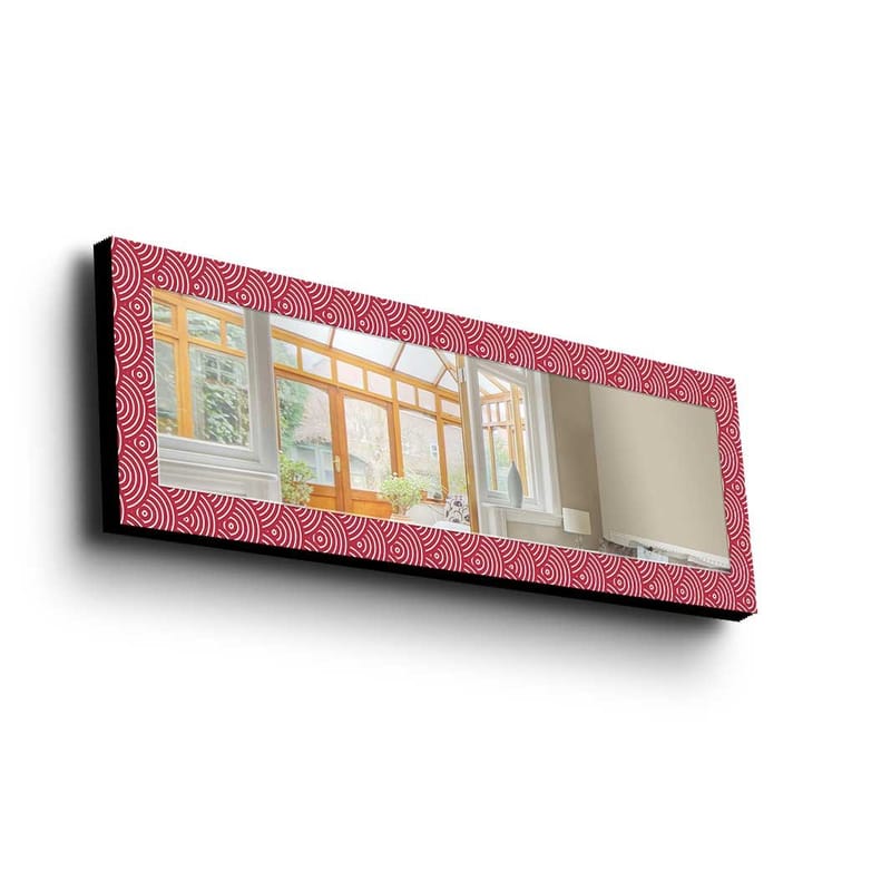 Dekorspejl 40x120 cm - Flerfarvet - Boligtilbehør - Spejle - Vægspejl