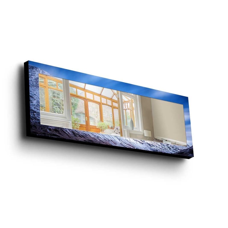 Dekorspejl 40x120 cm, Flerfarvet