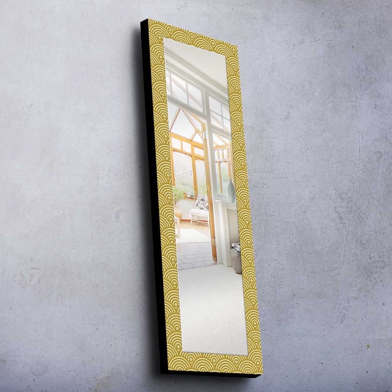 Dekorspejl 40x120 cm, Flerfarvet