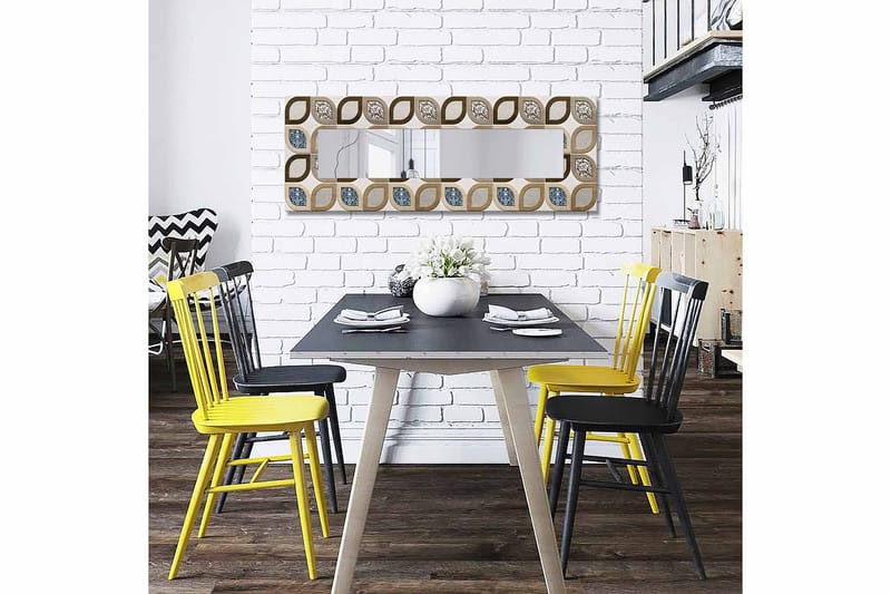 Dekorspejl 40x120 cm - Flerfarvet - Boligtilbehør - Spejle - Vægspejl