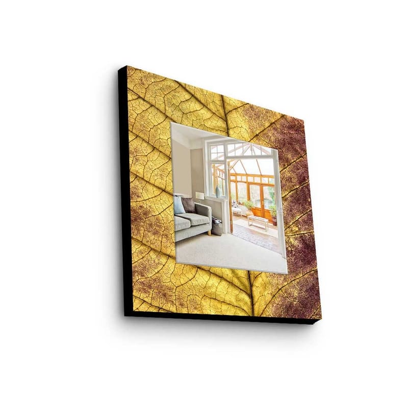 Dekorspejl 50x50 cm, Flerfarvet