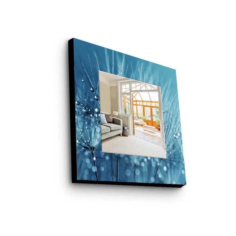 Dekorspejl 50x50 cm, Flerfarvet