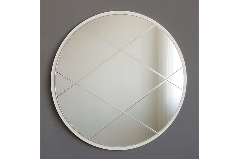 Delance Dekorationsspejl 60 cm - Sølv - Vægspejl - Entréspejl