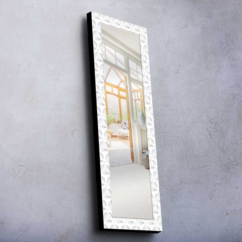 Denisova Dekorativt spejl 40x120 cm jul, Spejlglas / stof / flerfarvet