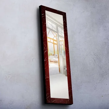 Denisova Dekorativt spejl 40x120 cm jul - Spejlglas / stof / flerfarvet - Boligtilbehør - Spejle - Vægspejl