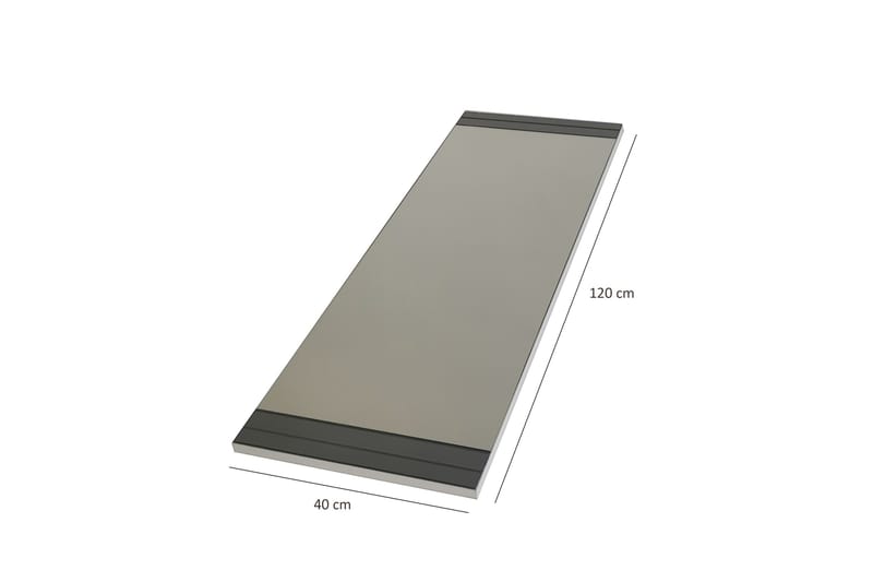 Elmorral Spejl Lodret - Hvid - Boligtilbehør - Spejle - Vægspejl