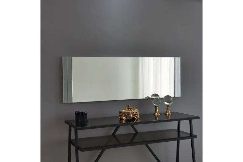 Elmorral Spejl Vandret - Hvid - Boligtilbehør - Spejle - Vægspejl