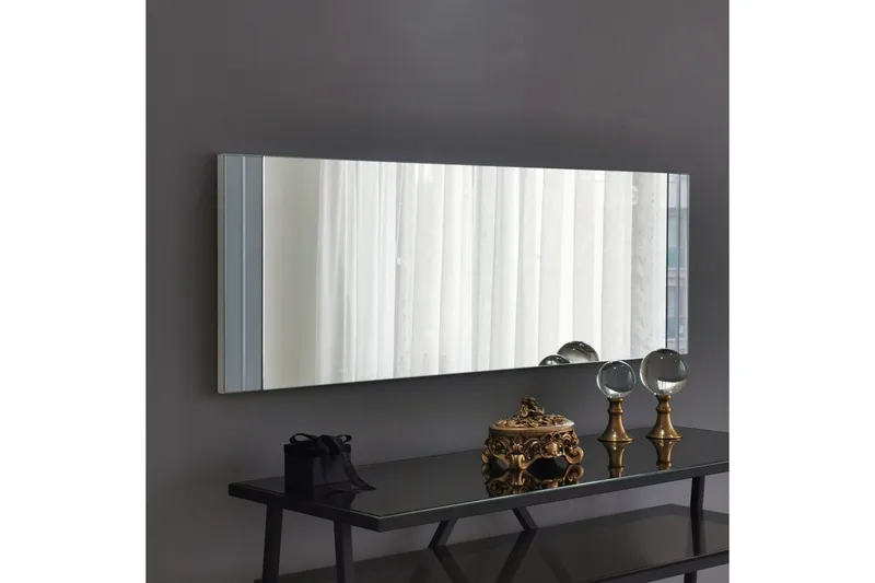 Elmorral Spejl Vandret - Hvid - Boligtilbehør - Spejle - Vægspejl