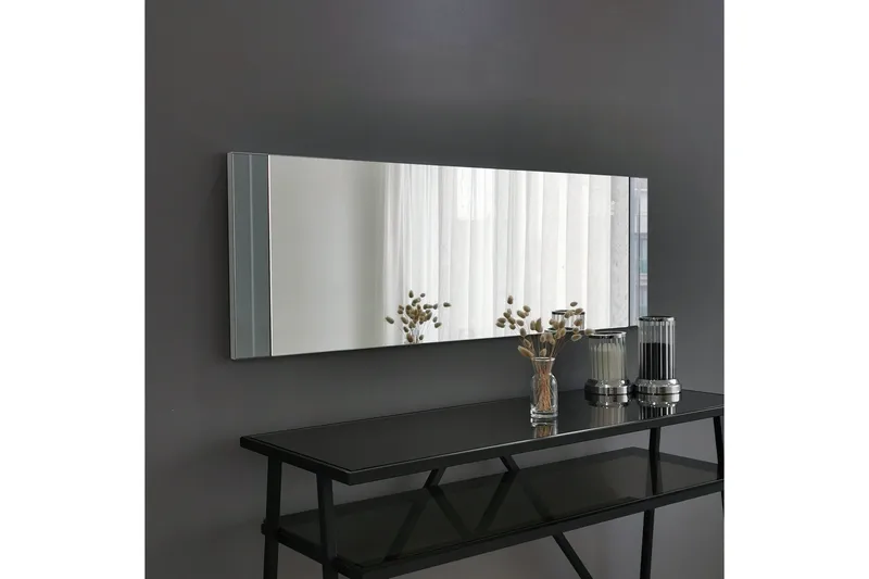 Elmorral Spejl Vandret - Hvid - Boligtilbehør - Spejle - Vægspejl