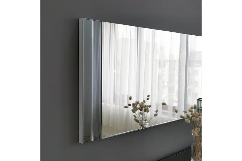 Elmorral Spejl Vandret - Hvid - Boligtilbehør - Spejle - Vægspejl