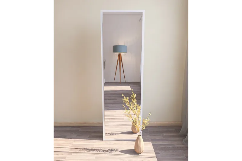 Falesia Spejl 50 cm Rektangulær - Hvid - Boligtilbehør - Spejle - Vægspejl