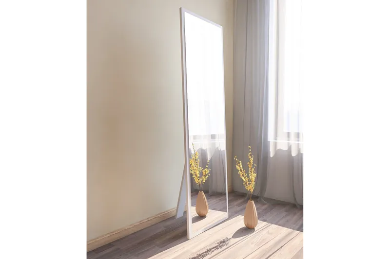 Falesia Spejl 50 cm Rektangulær - Hvid - Boligtilbehør - Spejle - Vægspejl