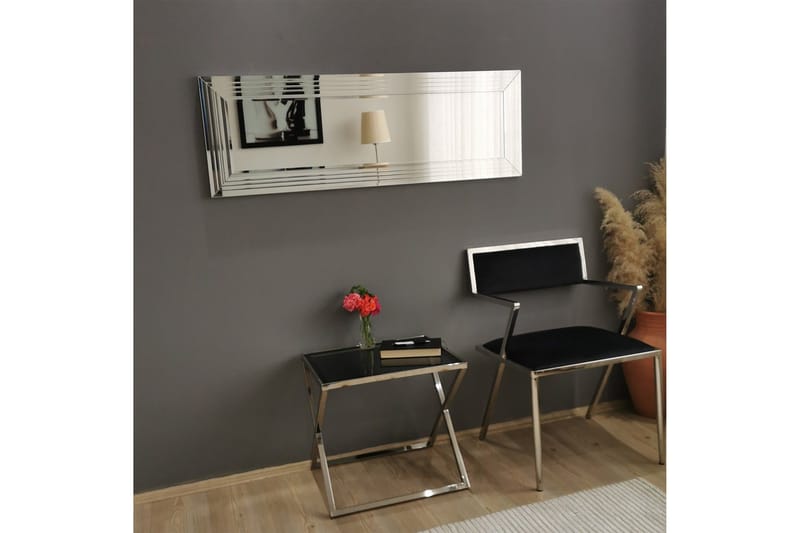 Foresee Dekorationsspejl 120 cm - Sølv - Boligtilbehør - Spejle - Vægspejl