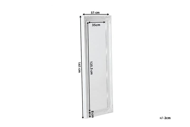Frisk spejl 51 cm - Hvid - Boligtilbehør - Spejle - Vægspejl