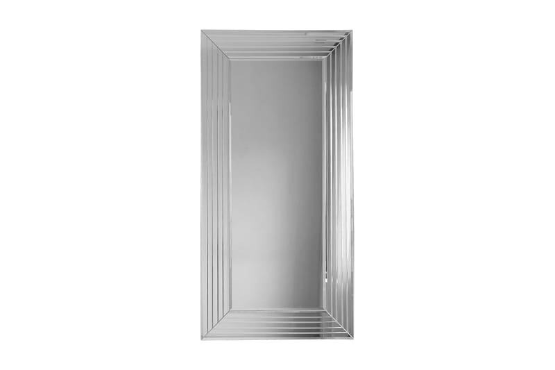 Garciamartinez Dekorationsspejl 130 cm - Sølv - Vægspejl - Helkropsspejl - Entréspejl