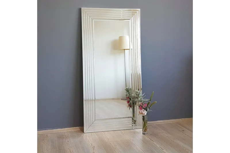 Garciamartinez Dekorationsspejl 130 cm, Sølv