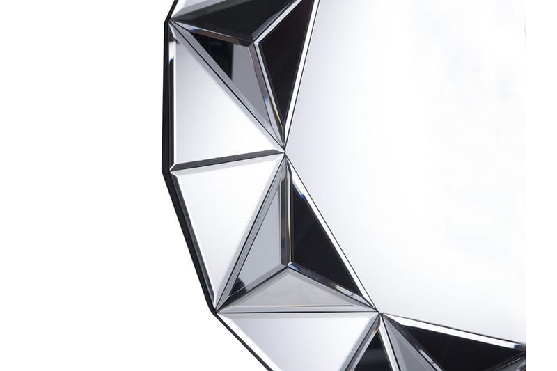 Habay spejl 70 cm - Sølv - Vægspejl - Entréspejl
