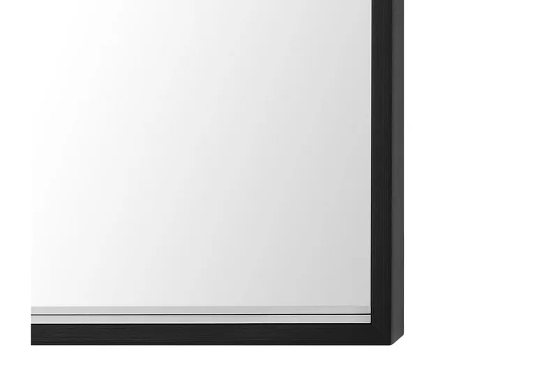 Henneberg spejl 50x50 cm, Sort