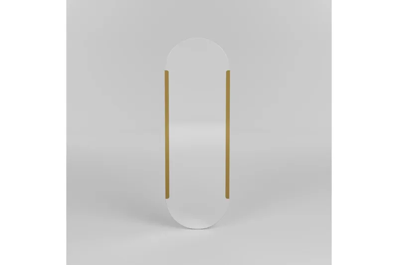 Ingang Spejl 50 cm Rektangulær - Guld - Boligtilbehør - Spejle - Vægspejl